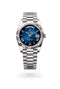 ROLE_X OYSTER PERPETUAL DAY DATE 40 || SILVER BLUE