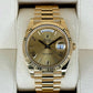 ROLE_X OYSTER PERPETUAL DAY DATE 40 || GOLD
