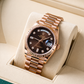 ROLE_X OYSTER PERPETUAL DAY DATE 40 || CHOCOLATE BROWN