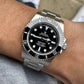 ROLEX SUBMARINER || SILVER BLACK