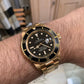 ROLEX SUBMARINER || GOLD BLACK