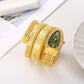 Bvlgari Snake || Gold Green