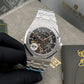 Audemars piguet Royal oak Skeleton dial || silver
