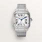 Cartier santos Automatic Silver white