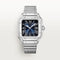 Cartier Santos Silver Blue
