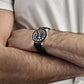 Role_x Yatch Master Yellow Gold Oysterflex Black Mint Mens Watch Luxury Edition Premium Quality watchhaven.in